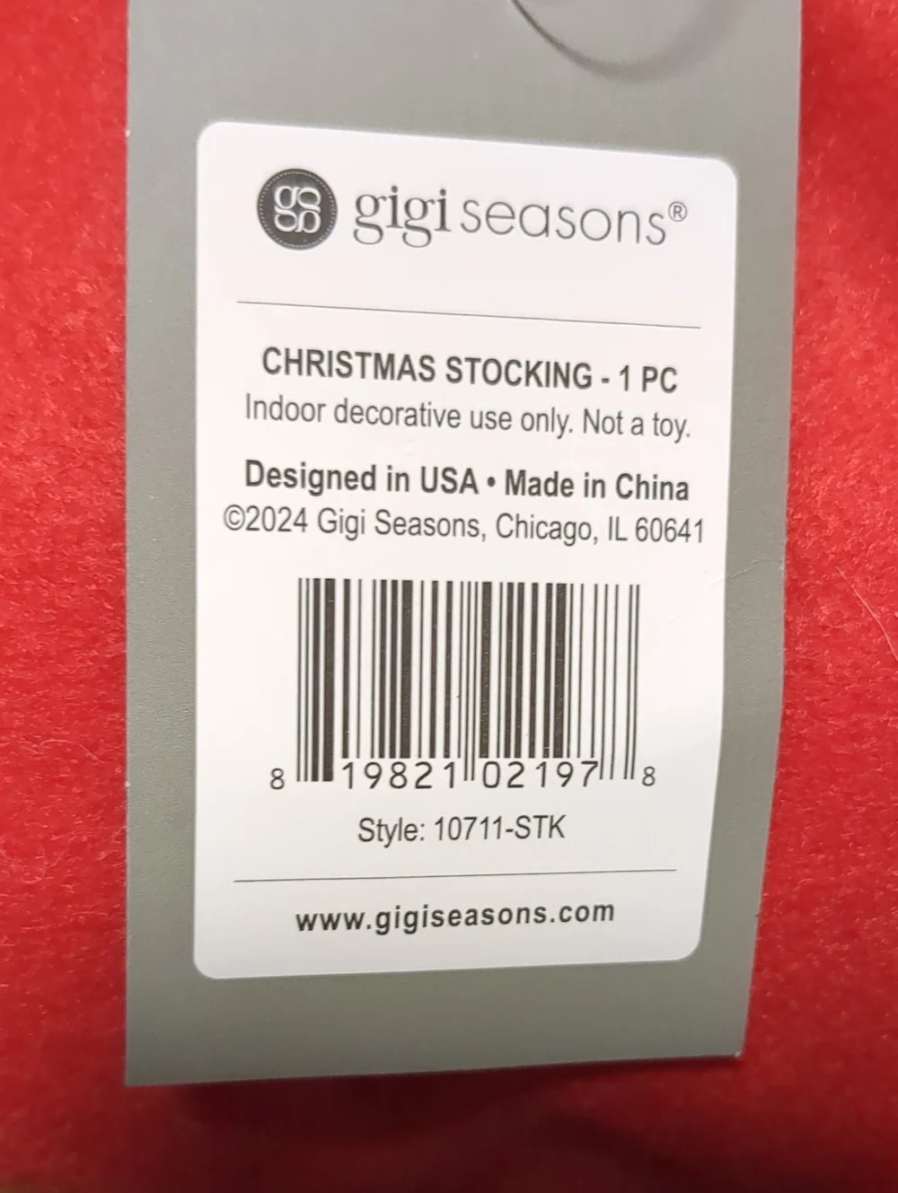 NWT Dog Holiday Stocking